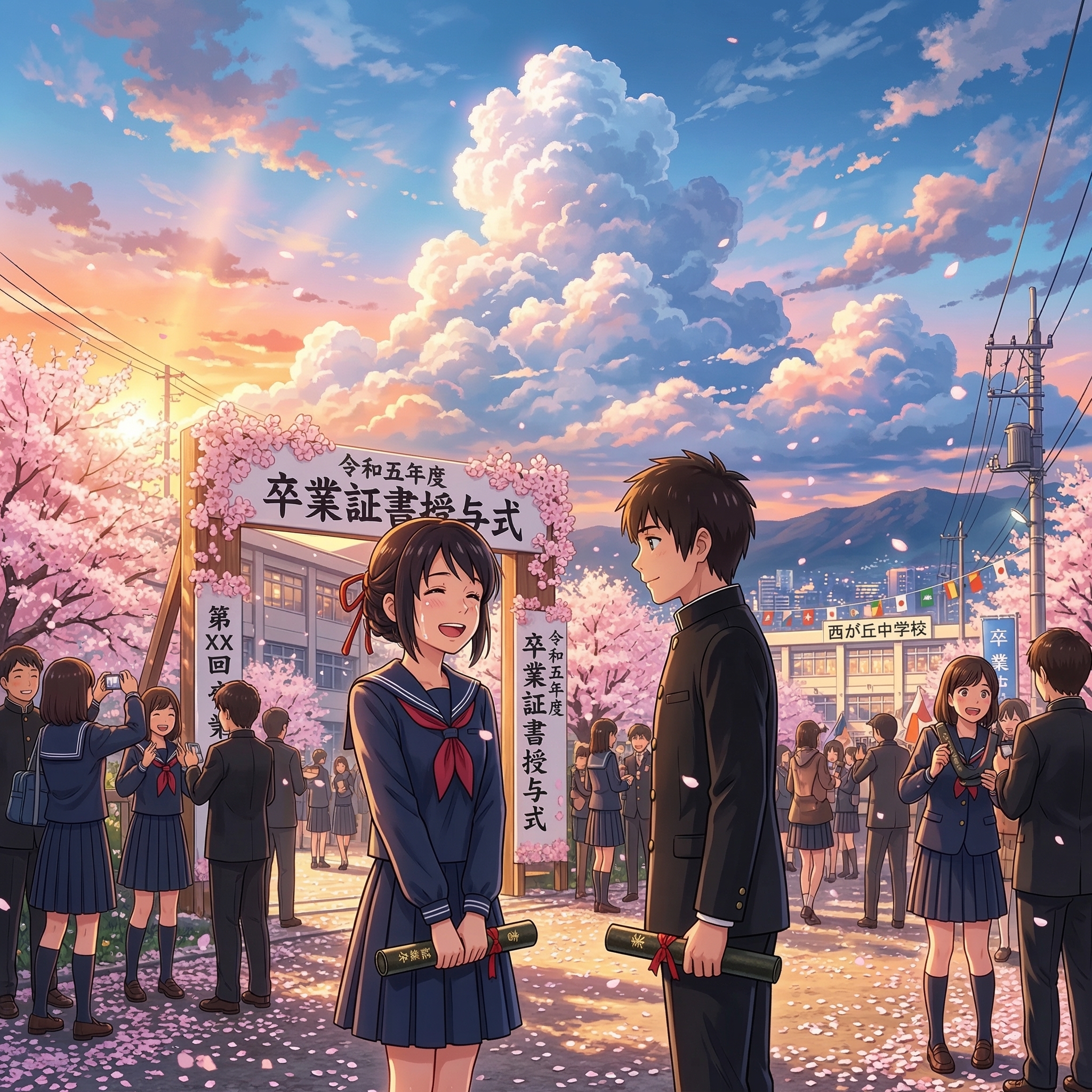 卒業おめでとうございます！！卒業は終わりではなく、次の一歩の始まり